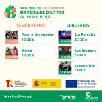 Música en directo entre plantas na Feira de Cultivos do Baixo Miño